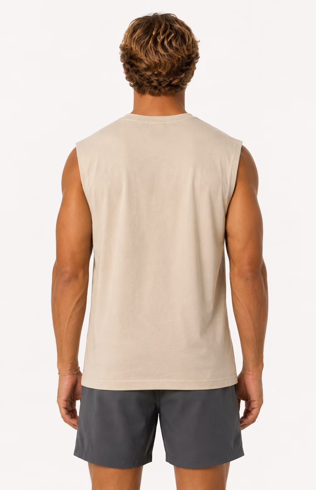 T-shirt Sans Manches — Porté dos