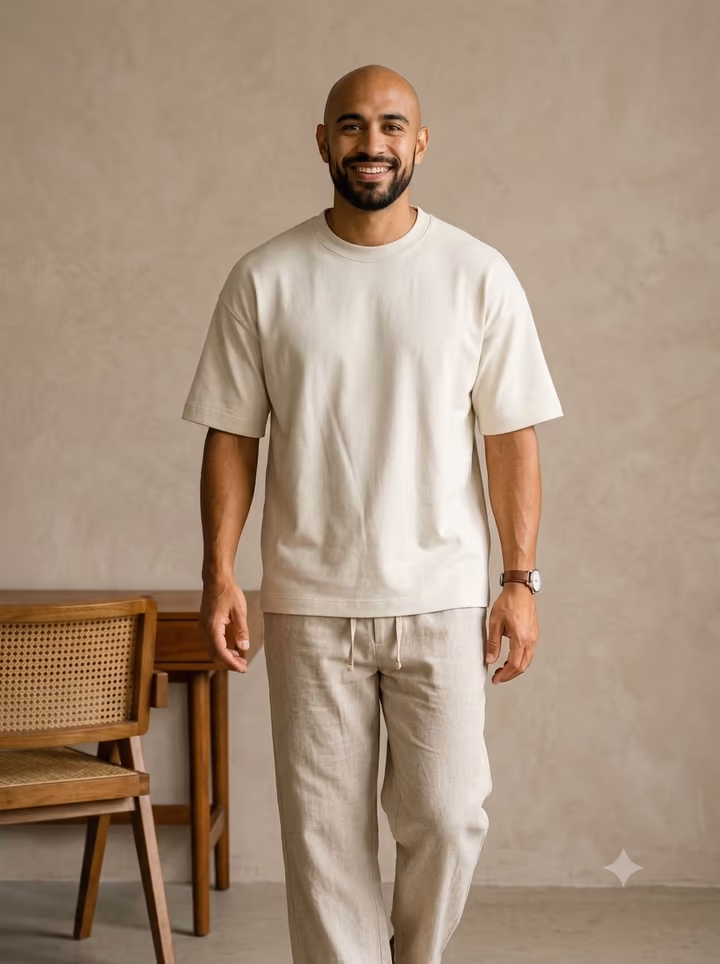 T-shirt Effet Sweat